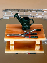 Load image into Gallery viewer, Garden accessories set: Tiny Gardening Tools, Watering Pot, Shears, Trowel
