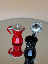 Load image into Gallery viewer, Dollhouse Miniature Coffee Kettle: Retro Metal Toy - Red
