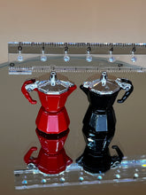 Load image into Gallery viewer, Dollhouse Miniature Coffee Kettle: Retro Metal Toy - Red

