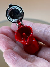 Load image into Gallery viewer, Dollhouse Miniature Coffee Kettle: Retro Metal Toy - Red
