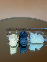 Load image into Gallery viewer, Miniature cat (set of 3), Mini pet, Tiny kitten, Cat figurine, Dollhouse decoration
