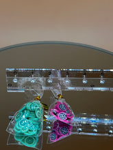 Load image into Gallery viewer, lime &amp; pitaya slice set: Mini Fruit Slice Set: Dollhouse Miniature Food

