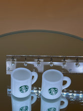 Load image into Gallery viewer, Starbuck mug set: Miniature kitchenware, Dollhouse decoration, Mini house
