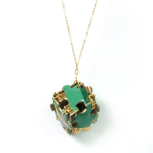 Load image into Gallery viewer, Jade puzzle dice necklaces
