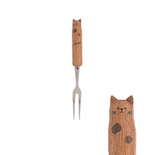 Load image into Gallery viewer, Calico cat fork
