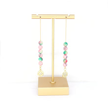 Load image into Gallery viewer, Beaded drop earrings
