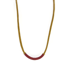 Load image into Gallery viewer, Yellow rope necklace
