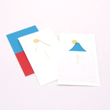 Load image into Gallery viewer, Japanese greeting card – mount fuji (3pcs)
