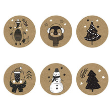Load image into Gallery viewer, Christmas theme stickers 01 (500pcs)
